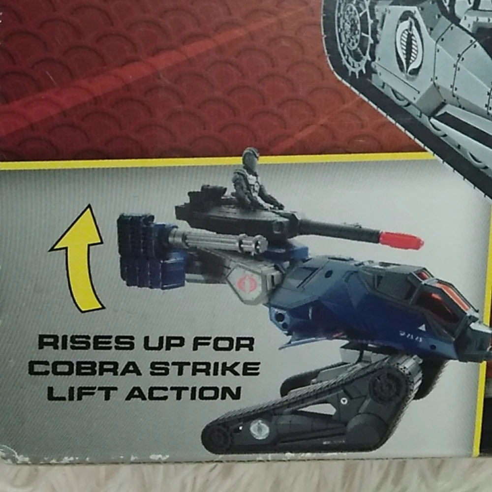 G.I. Joe Retaliation Hiss Tank W Original Box No Action Figure Included 2012